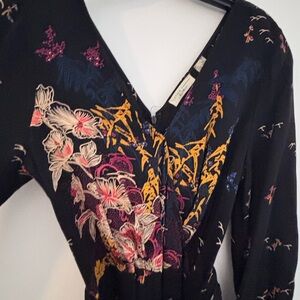 Floral V-Neck Jumpsuit